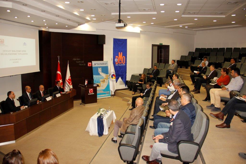 Adana Sanayi Odasında Gerçekleştirilen "Müşterin Kamu Olsun" Konulu Toplantı